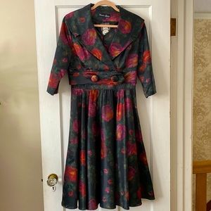 NEW Candice Gwinn Vintage Inspired Dress and Jacket size 10